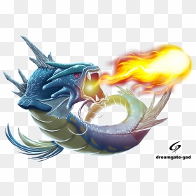 Gyarados Used Dragon Rage By Dreamgate Gad - Transparent Dragon Rage, HD Png Download - gyarados png