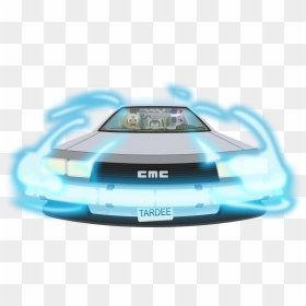 1985, 2015, Absurd Res, Artist - Back To The Future 2 Delorean Png, Transparent Png - delorean png
