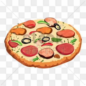 Pizza Clipart Pizza Salami Pepperoni - Pizza, HD Png Download - pepperoni pizza png