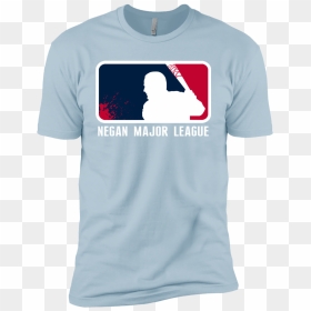 Negan Mayor League Boys Premium T-shirt - Down Syndrome T Shirt Design, HD Png Download - negan png
