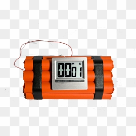 Dynamite Time Bomb Stock Photography - Bomb With Timer Png, Transparent Png - dynamite png