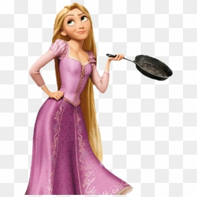 Rapunzel Tangled Png Image File - Rapunzel Tangled Frying Pan, Transparent Png - tangled png