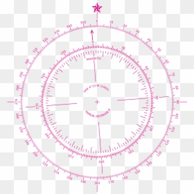 Compass Rose Nautical Chart, HD Png Download - nautical png