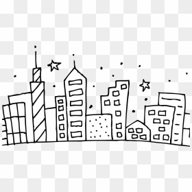 Chicago Skyline Coloring Page Cubs Pages At Getcolorings - City Skyline Coloring Pages, HD Png Download - chicago skyline png