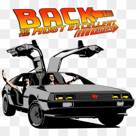 Transparent Back To The Future Delorean Png - Back To The Future Delorean Png, Png Download - delorean png