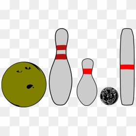 Bowling Pins And Balls Clip Arts - Bowling Pin Clip Art, HD Png Download - bowling pin png
