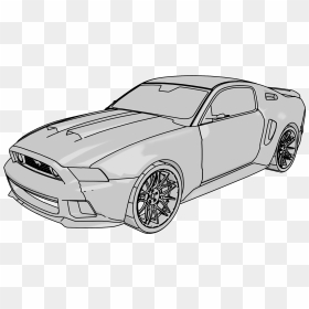 Mustang Gt Car Clipart Png - Mustang Gt Clipart, Transparent Png - mustang png