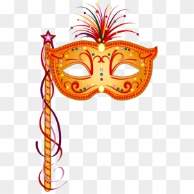 Pinterest And Carnival - Halloween Masquerade Clip Art, HD Png Download - mardi gras mask png