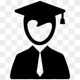 Female Graduate Icon - Vector Student Icon Png, Transparent Png - graduate png