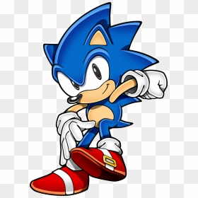 Sonic The Hedgehog Clipart Classic Sonic - Classic Sonic Modern Sonic, HD Png Download - classic sonic png