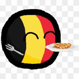 Belgiumball Countryballs Belgium Freetoedit - Belgium Waffles Clipart, HD Png Download - waffles png