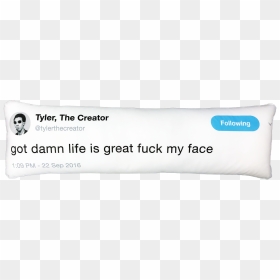 Tyler The Creator Tweet Pillow, HD Png Download - tyler the creator png
