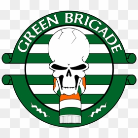 Free Celtics Logo Png - Green Brigade Logo Png, Transparent Png - celtics logo png