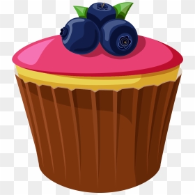 Mini With Blueberries Png Picture Gallery View - Mini Cake Clipart, Transparent Png - blueberries png