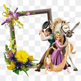 Pin By Jokkaby Jokkaby On Frames Rapunzel, Clip Art - Rapunzel Pascal And Flynn, HD Png Download - tangled png