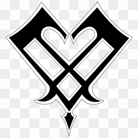 Kingdom Hearts Heart Symbol Png Image Transparent Download - Kingdom Hearts Symbols Png, Png Download - kingdom hearts logo png