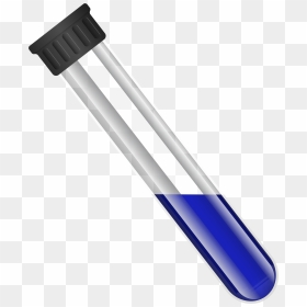 Blue Liquid In Laboratory Test Tube Png Clipart, Transparent Png - straw png