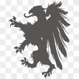 Griffin Black Wings Png Download - Griffins Vector Png, Transparent Png - black wings png