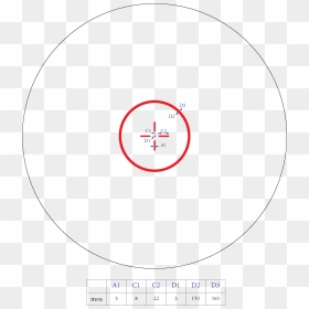 Please Click The Link For Detailed Reticle Subtensions - Easter Egg Template, HD Png Download - reticle png