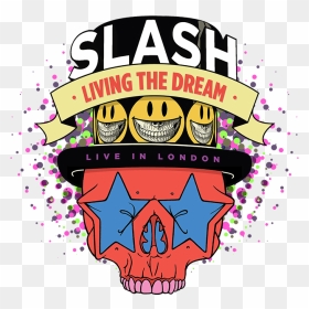 Slash Live Emblem - Illustration, HD Png Download - slash png