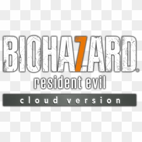 Biohazard7 Resident Evil Cloud Version - Resident Evil 7 Cloud Logo, HD Png Download - resident evil 7 png
