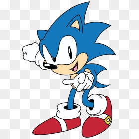 Classic Sonic Png - Classic Sonic Artwork, Transparent Png - classic sonic png