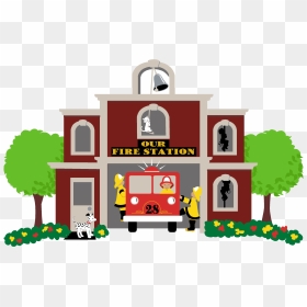 Fire Station Png - Fire Station Clipart, Transparent Png - fire clipart png