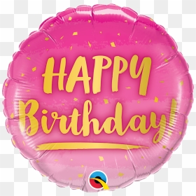 Transparent Pink Balloons Png - Pink Birthday Mylar Balloons, Png Download - pink balloons png