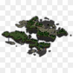 Floating Survival Mod Transprent Png Free Download - Floating Island Mc Map, Transparent Png - floating island png