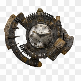Fantasy Clock Png, Transparent Png - steampunk gear png