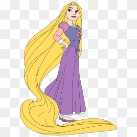 Dress Clipart Tangled - Rapunzel Clipart, HD Png Download - tangled png