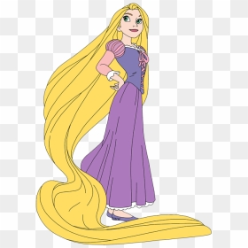 Dress Clipart Tangled - Rapunzel Clipart, HD Png Download - vhv