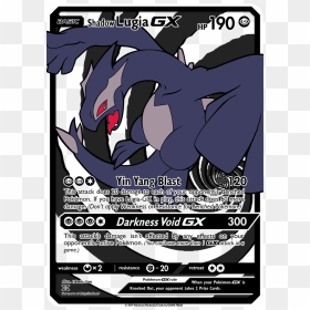 Transparent Lugia Png - Pokemon Cards Shadow Lugia Gx, Png Download - lugia png