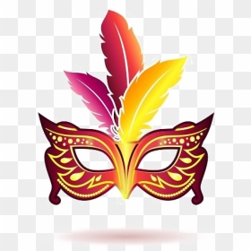 Carnival Mask Png Image Background - Free Vector Carnival Mask, Transparent Png - mardi gras mask png