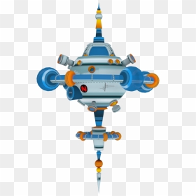 Transparent Space Station Png - Crash Bandicoot Cortex Toy, Png Download - space station png