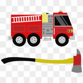 #fire #firetruck #axe #clipart #png - Fire Engine, Transparent Png - fire clipart png