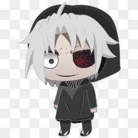 With A Kakugan A Kaneki Chibi Some Other Chibis That - Tokyo Ghoul Chibi Png, Transparent Png - kaneki png