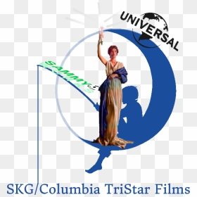 Skg Columbia Tristar Films Logo - Boy On Moon Fishing, HD Png Download - columbia pictures logo png