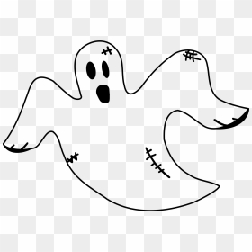 Snapchat Clipart Smiling Ghost - Snapchat Ghost Png, Transparent Png - vhv