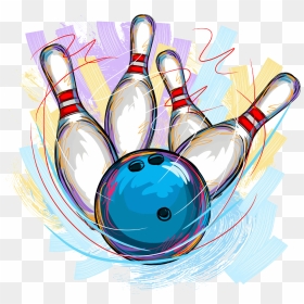 Clip Royalty Free Download Pin Ball Illustration Material - Ten Pin Bowling Clip Art, HD Png Download - bowling pin png