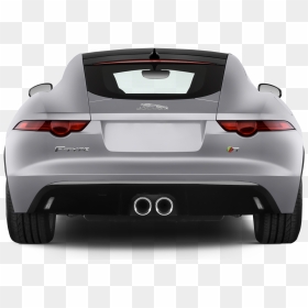 Rear Clipart Jaguar Car - 2017 Jaguar F Type Rear, HD Png Download - car back png
