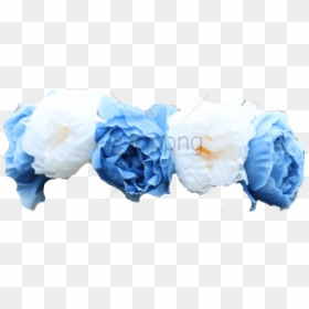 Free Png Download Blue Flower Crown Transparent Png - Transparent Background Blue Flower Crown, Png Download - blue flower crown png