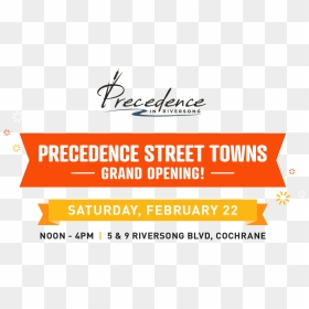 Precedence Street Towns Grand Opening - Calligraphy, HD Png Download - grand opening png