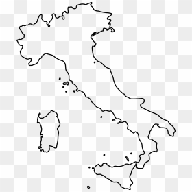 Thumb Image - Blank Outline Of Italy, HD Png Download - italy png
