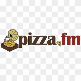Pizza Fm Logo Courtesy Of Pizza Fm Tumblr - Graphic Design, HD Png Download - pizza png tumblr