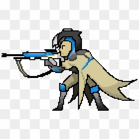 Overwatch Pixel Sprays Ana, HD Png Download - ana png
