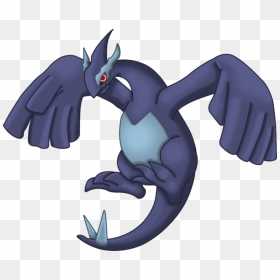 Drawing Of Shadow Lugia, HD Png Download - lugia png
