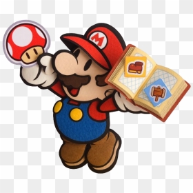 Video Games » Thread - Paper Mario Sticker Star Decal, HD Png Download - mario star png