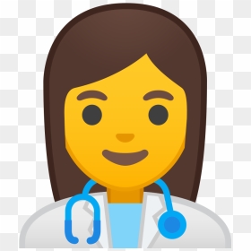 Woman Health Worker Icon - Family Emoji Png, Transparent Png - health icon png