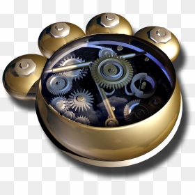 Reading Fun With The Cat Cavalry - Corded Phone, HD Png Download - pawprint png